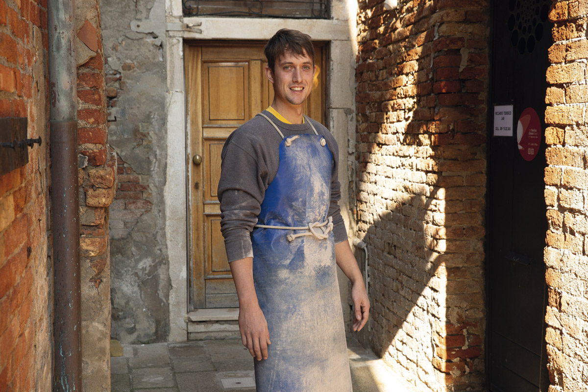 Riccardo Todesco. foto di Susanna Pozzoli © Michelangelo Foundation